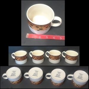 Vtg Sakura Majesticware TRIBE Flat Cup